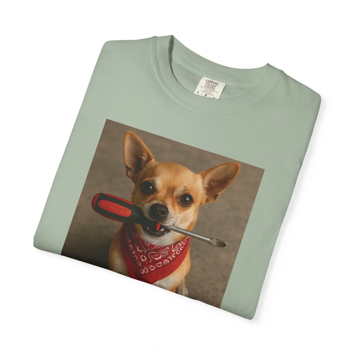 Dog with Screwdriver T-Shirt