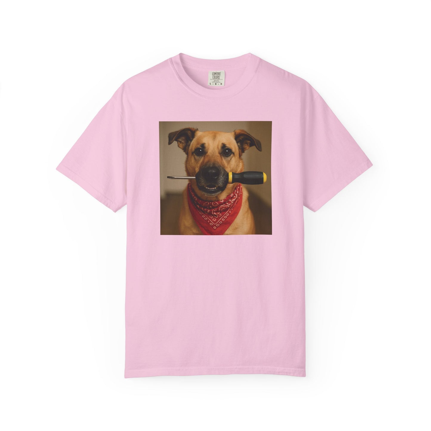 Dog with Screwdriver T-Shirt