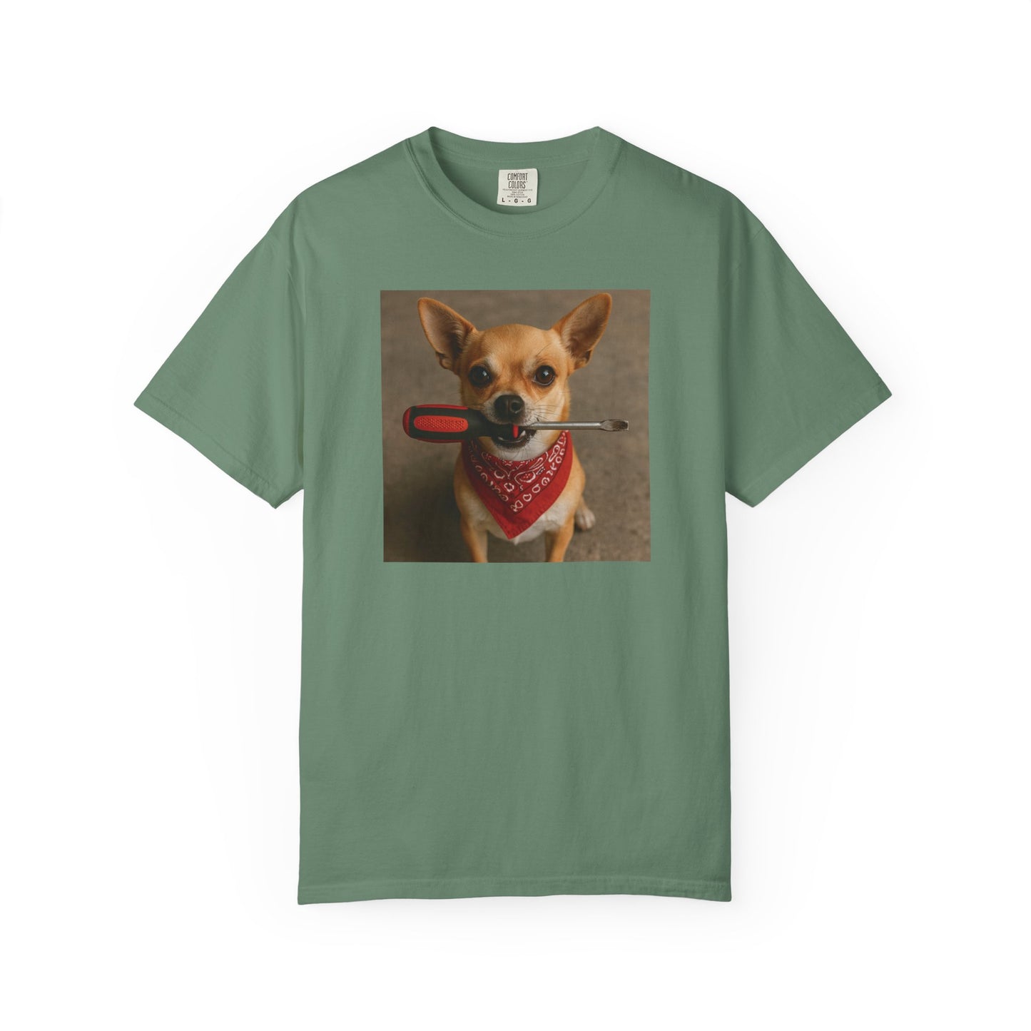 Dog with Screwdriver T-Shirt