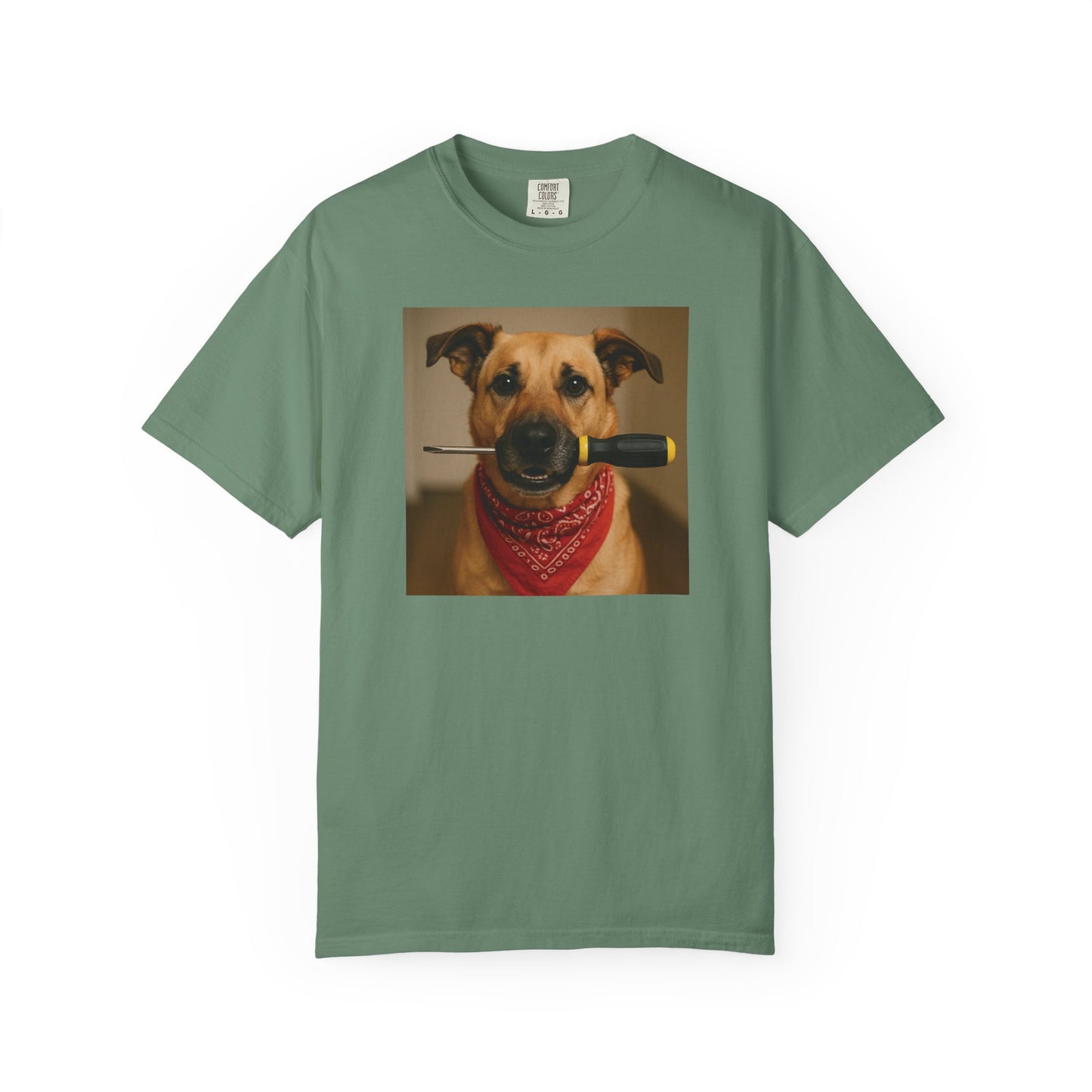 Dog with Screwdriver T-Shirt