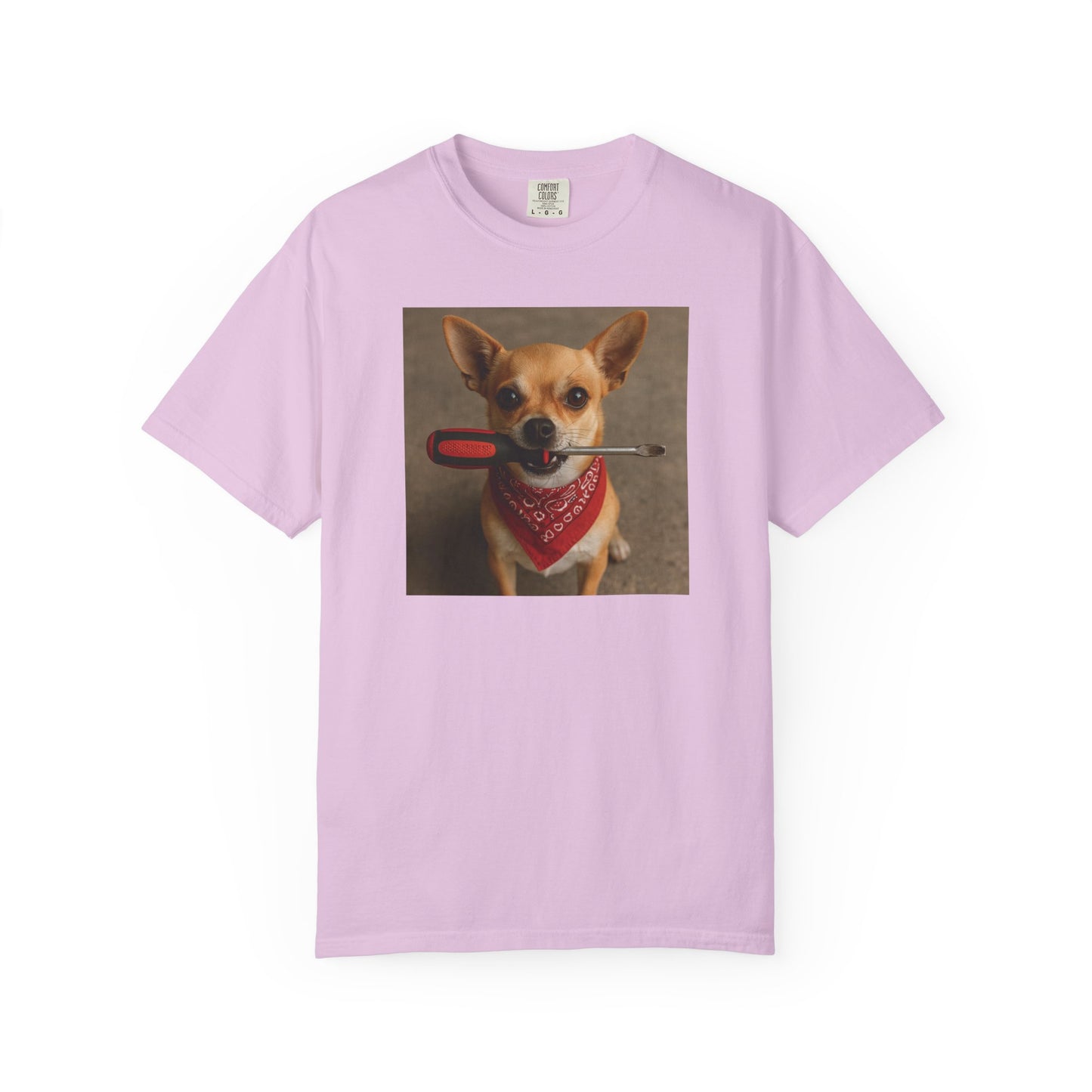 Dog with Screwdriver T-Shirt