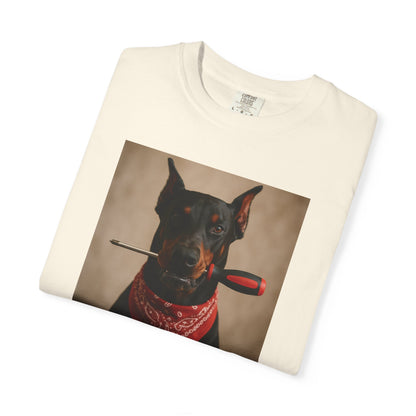 Dog with Screwdriver T-Shirt