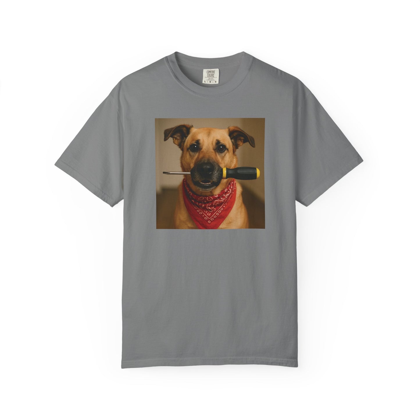 Dog with Screwdriver T-Shirt