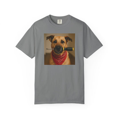 Dog with Screwdriver T-Shirt