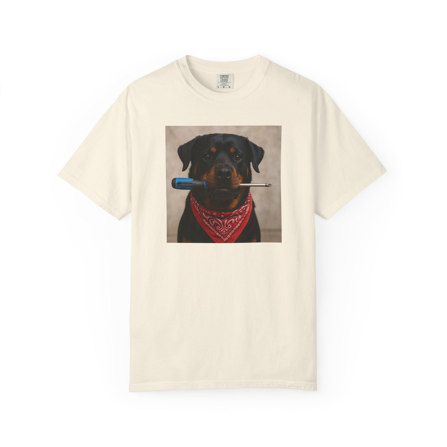 Dog with Screwdriver T-Shirt