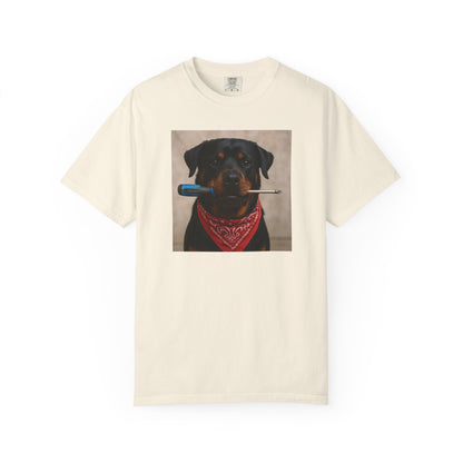 Dog with Screwdriver T-Shirt
