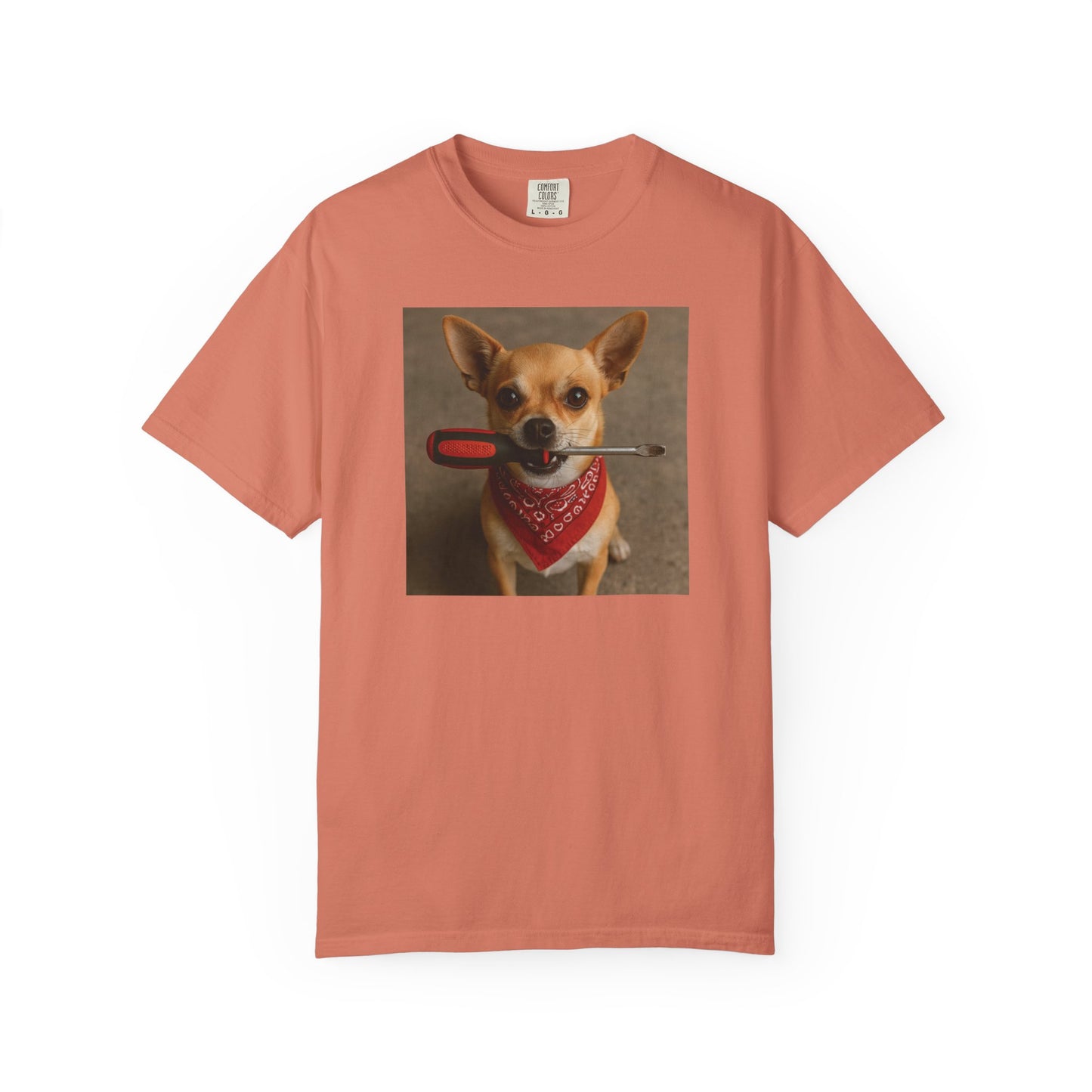 Dog with Screwdriver T-Shirt