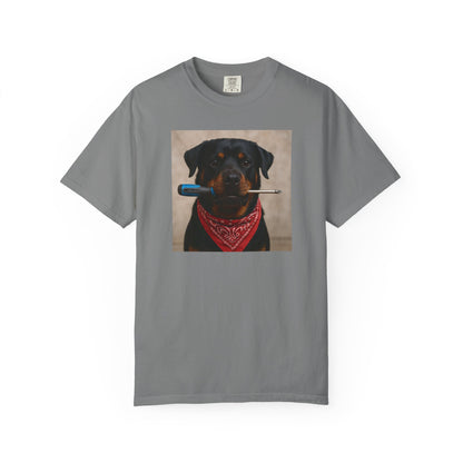 Dog with Screwdriver T-Shirt