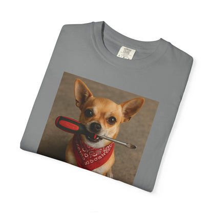Dog with Screwdriver T-Shirt