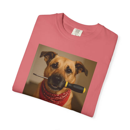 Dog with Screwdriver T-Shirt