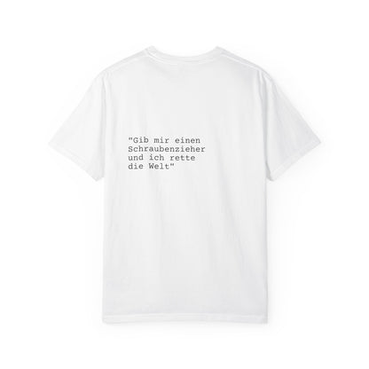 Dog with Screwdriver T-Shirt