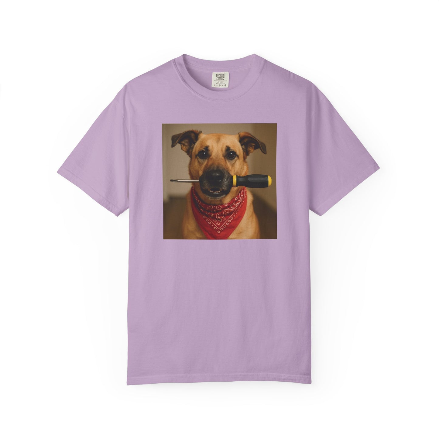 Dog with Screwdriver T-Shirt
