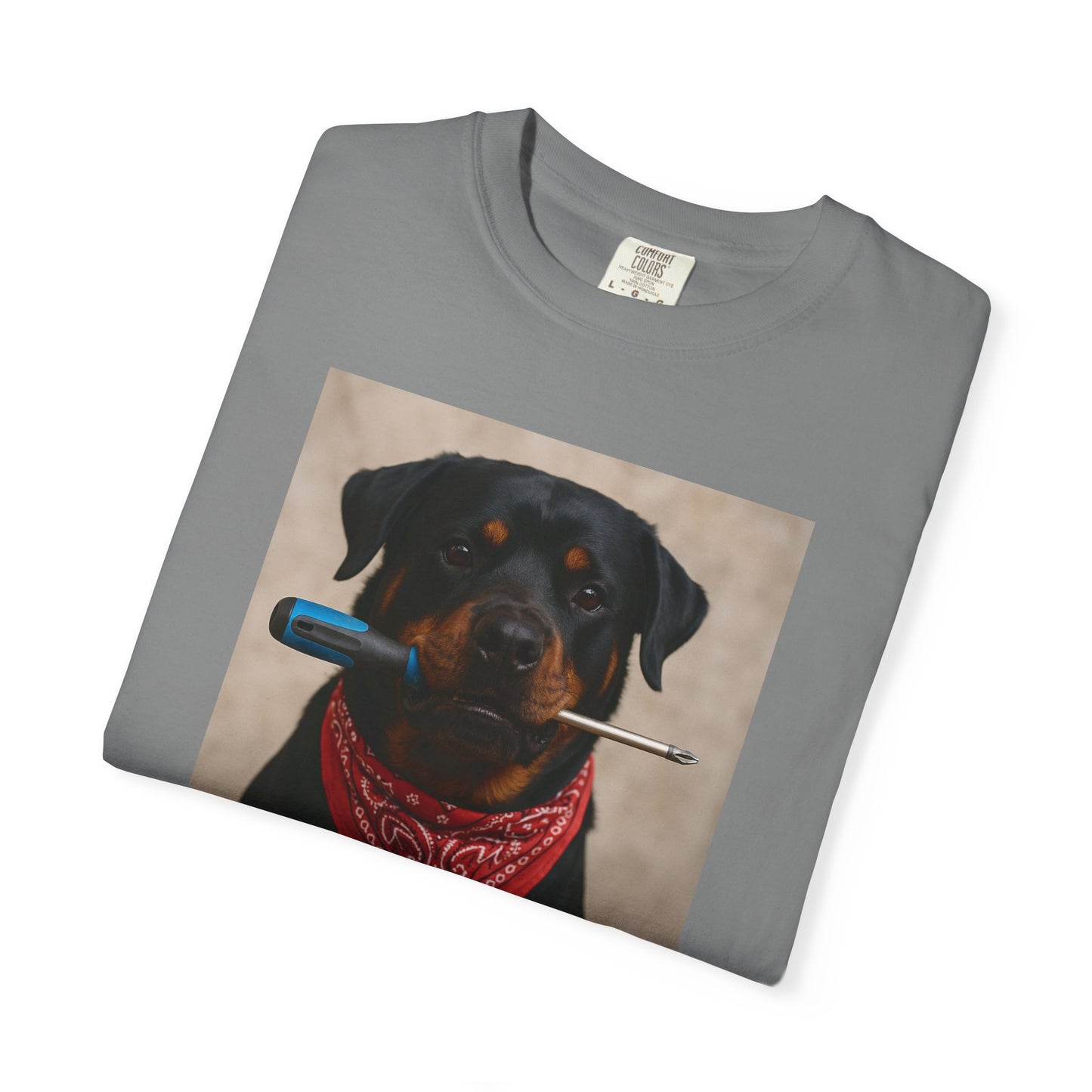 Dog with Screwdriver T-Shirt