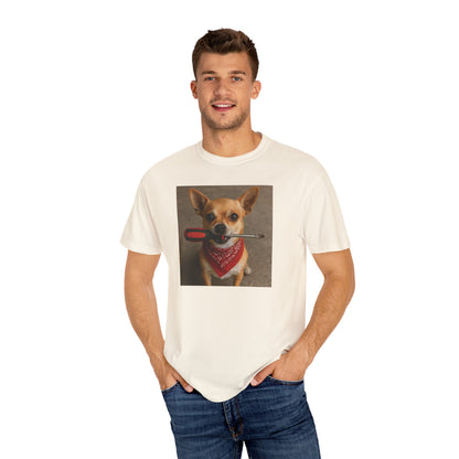 Dog with Screwdriver T-Shirt