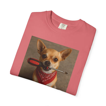 Dog with Screwdriver T-Shirt