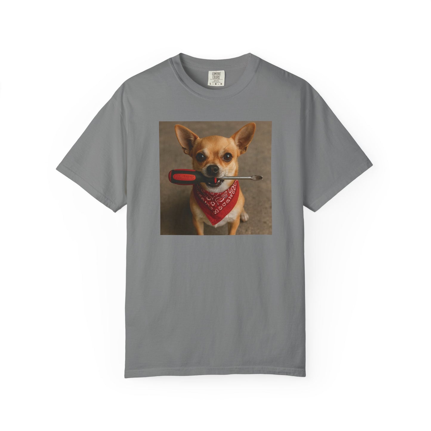 Dog with Screwdriver T-Shirt