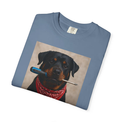 Dog with Screwdriver T-Shirt