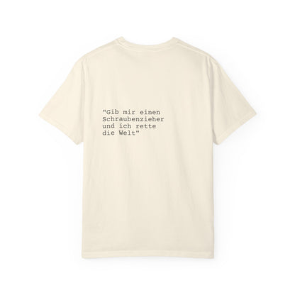 Dog with Screwdriver T-Shirt