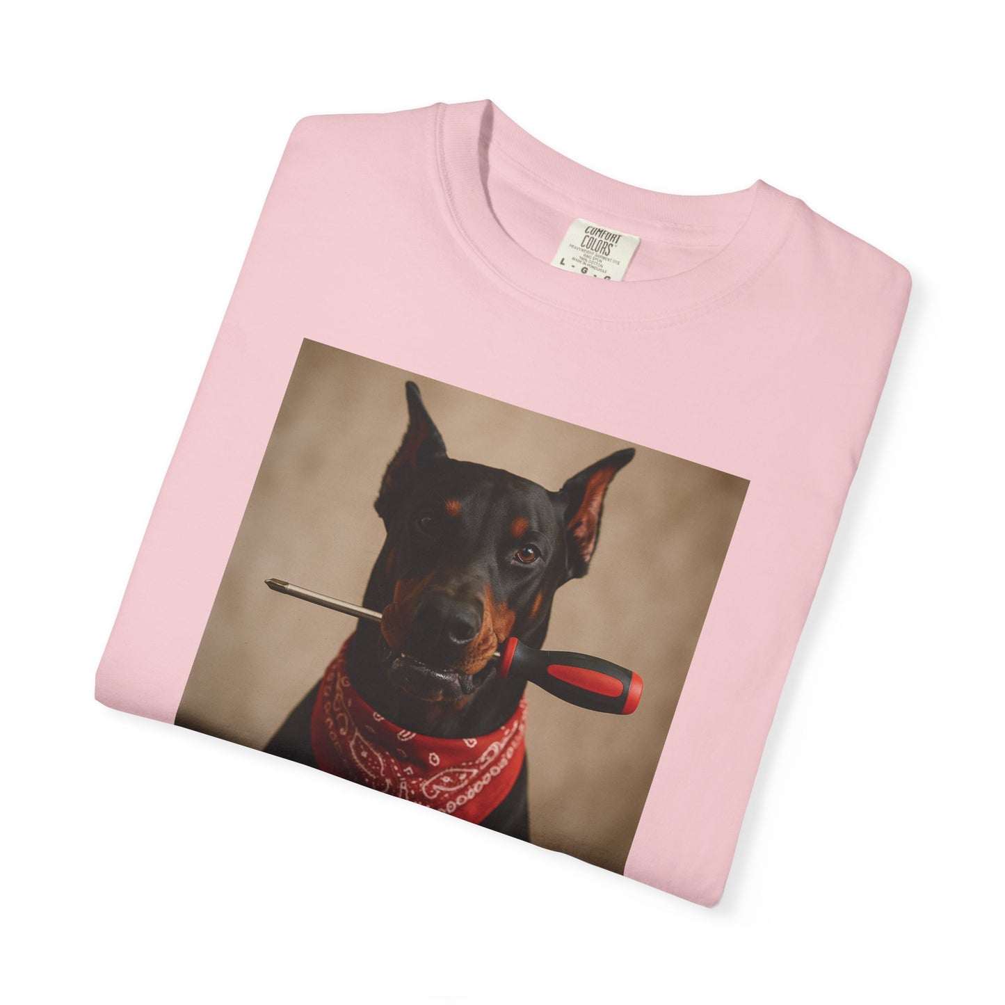 Dog with Screwdriver T-Shirt