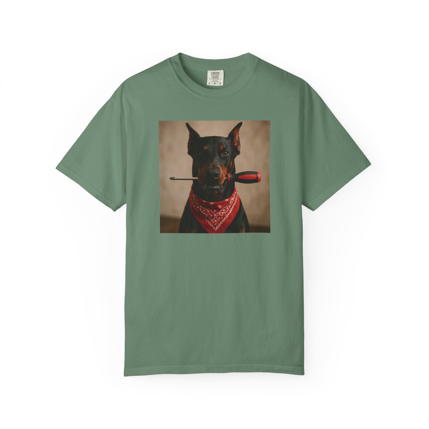 Dog with Screwdriver T-Shirt