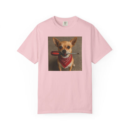 Dog with Screwdriver T-Shirt