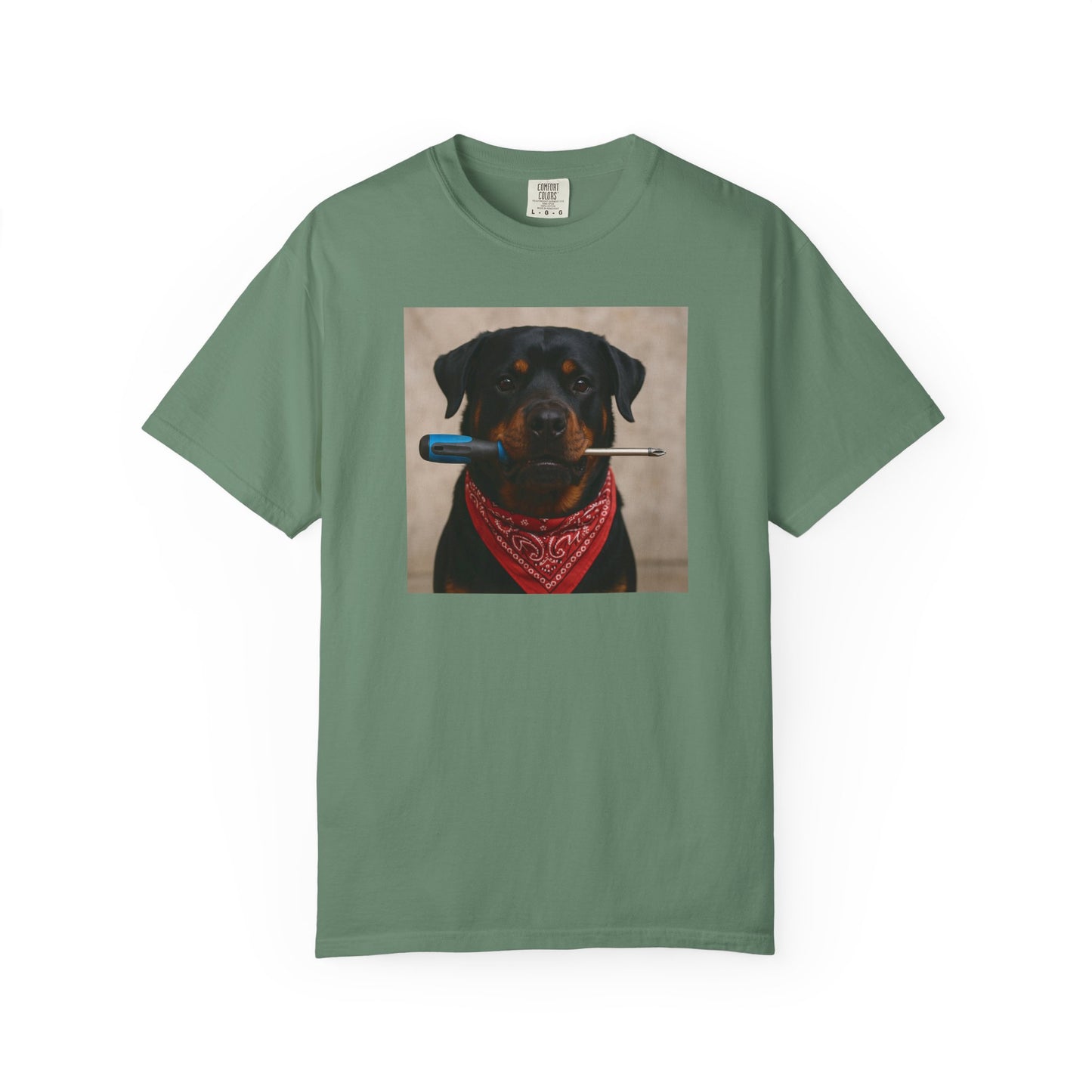 Dog with Screwdriver T-Shirt