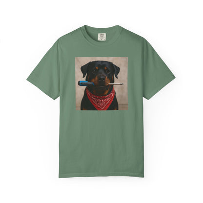 Dog with Screwdriver T-Shirt