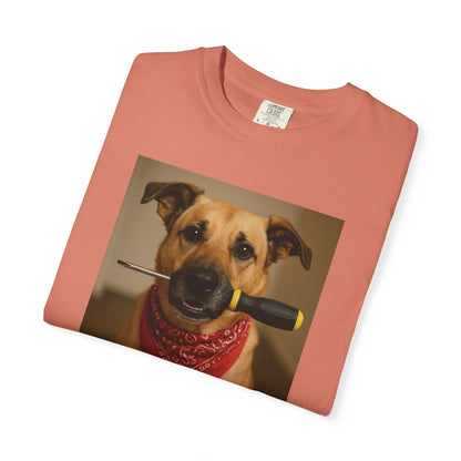 Dog with Screwdriver T-Shirt