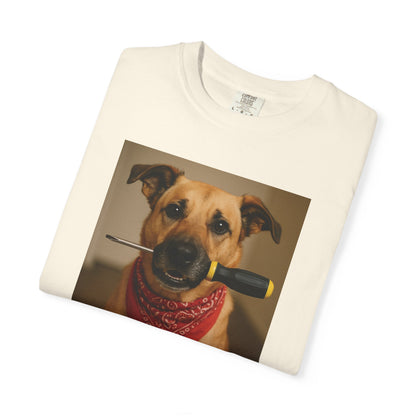 Dog with Screwdriver T-Shirt