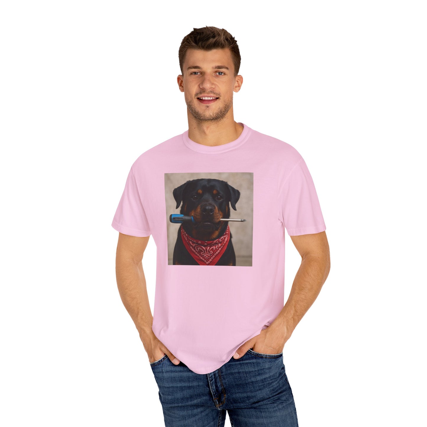 Dog with Screwdriver T-Shirt