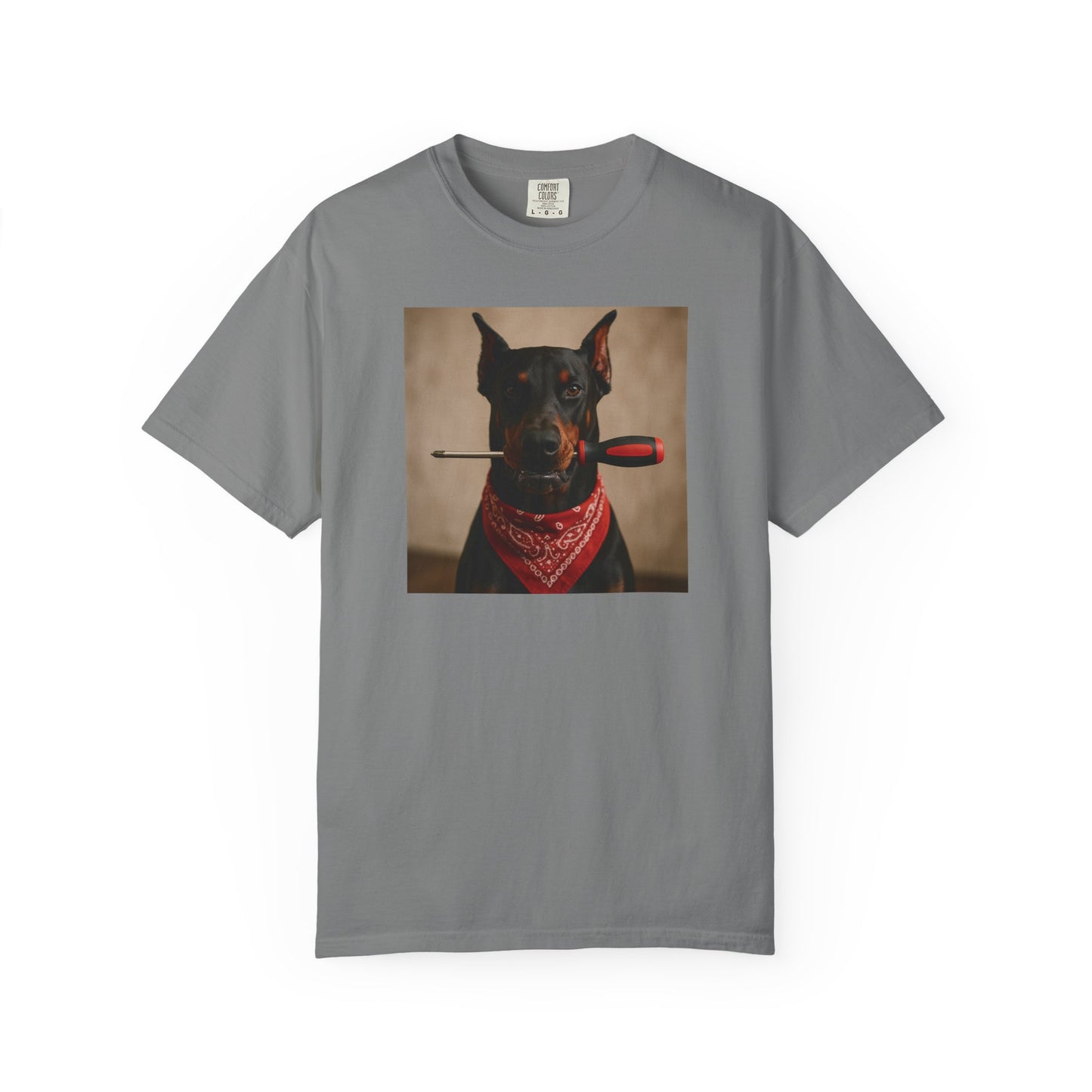 Dog with Screwdriver T-Shirt