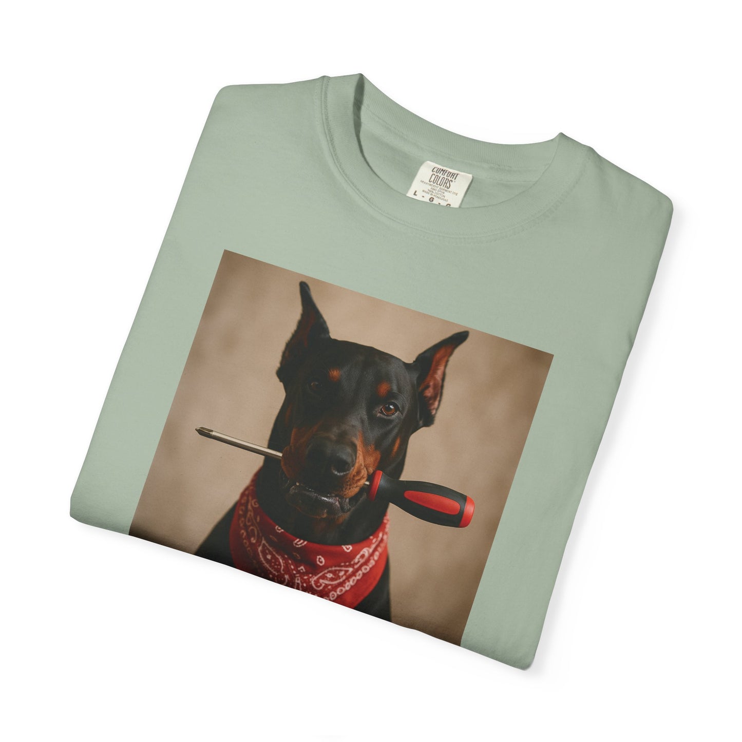 Dog with Screwdriver T-Shirt