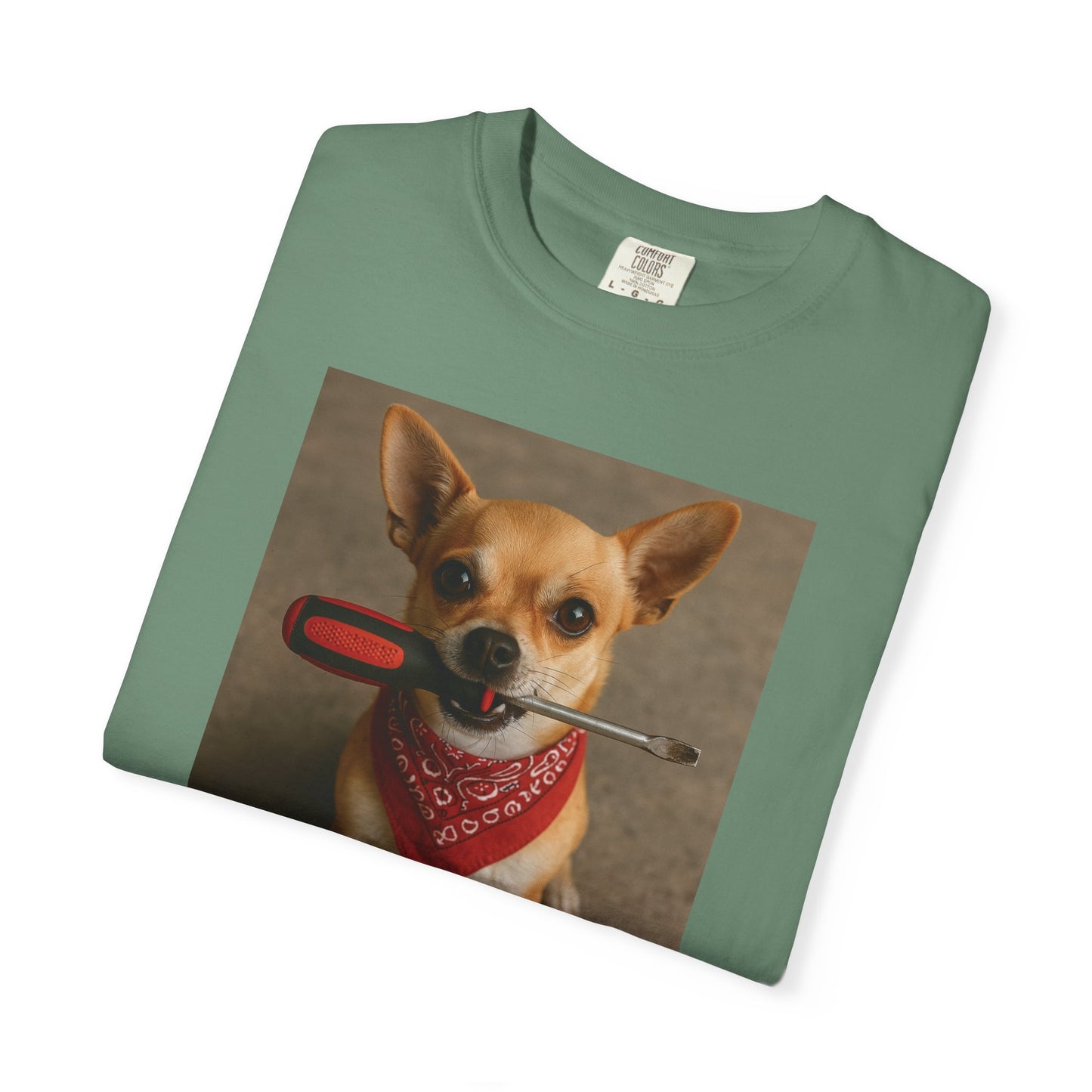 Dog with Screwdriver T-Shirt