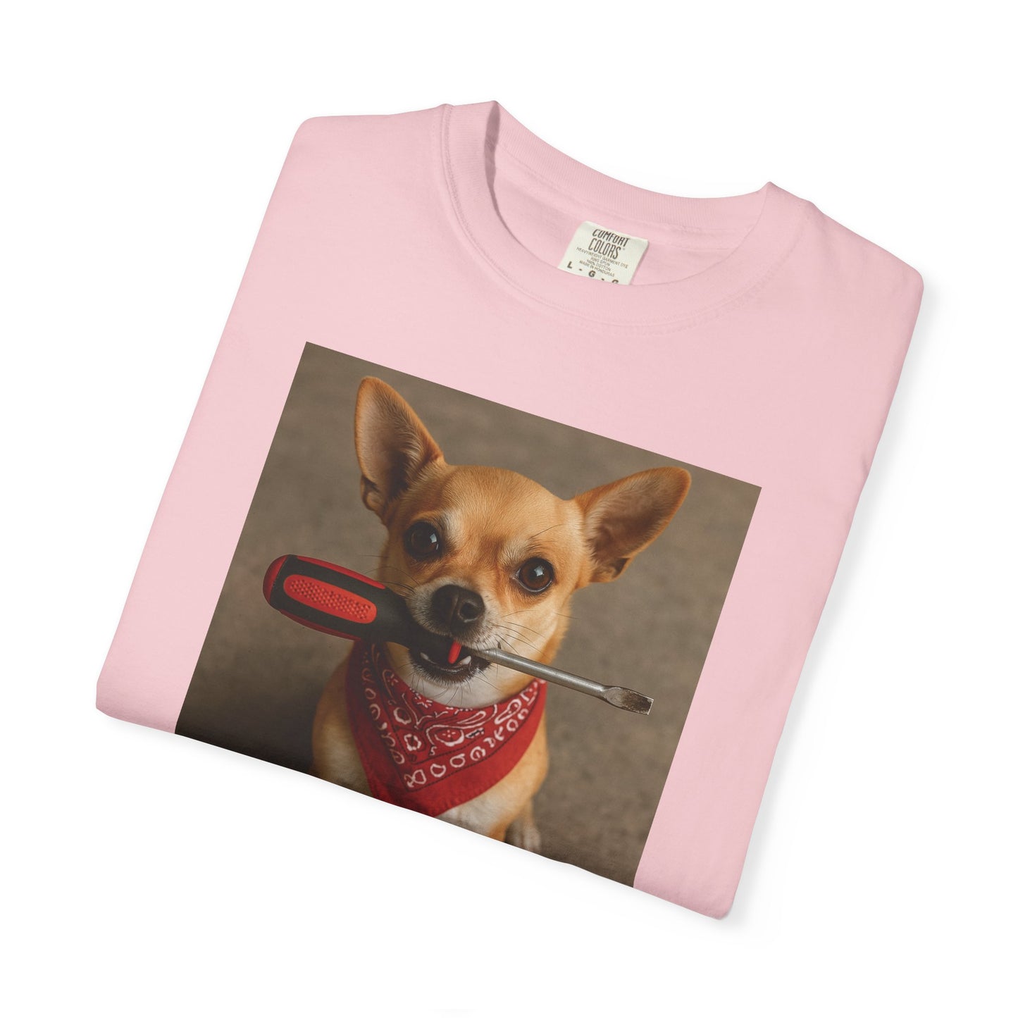 Dog with Screwdriver T-Shirt