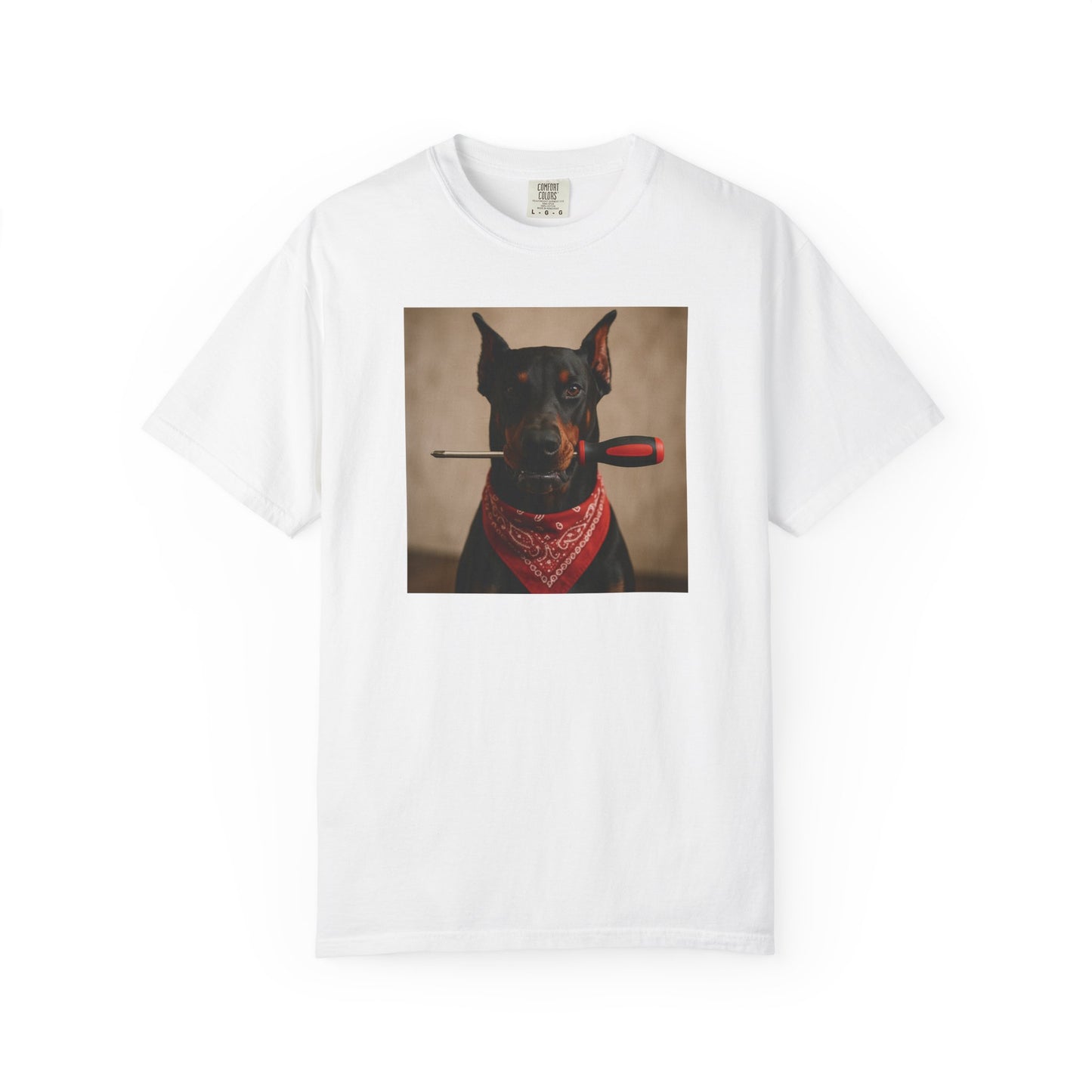 Dog with Screwdriver T-Shirt