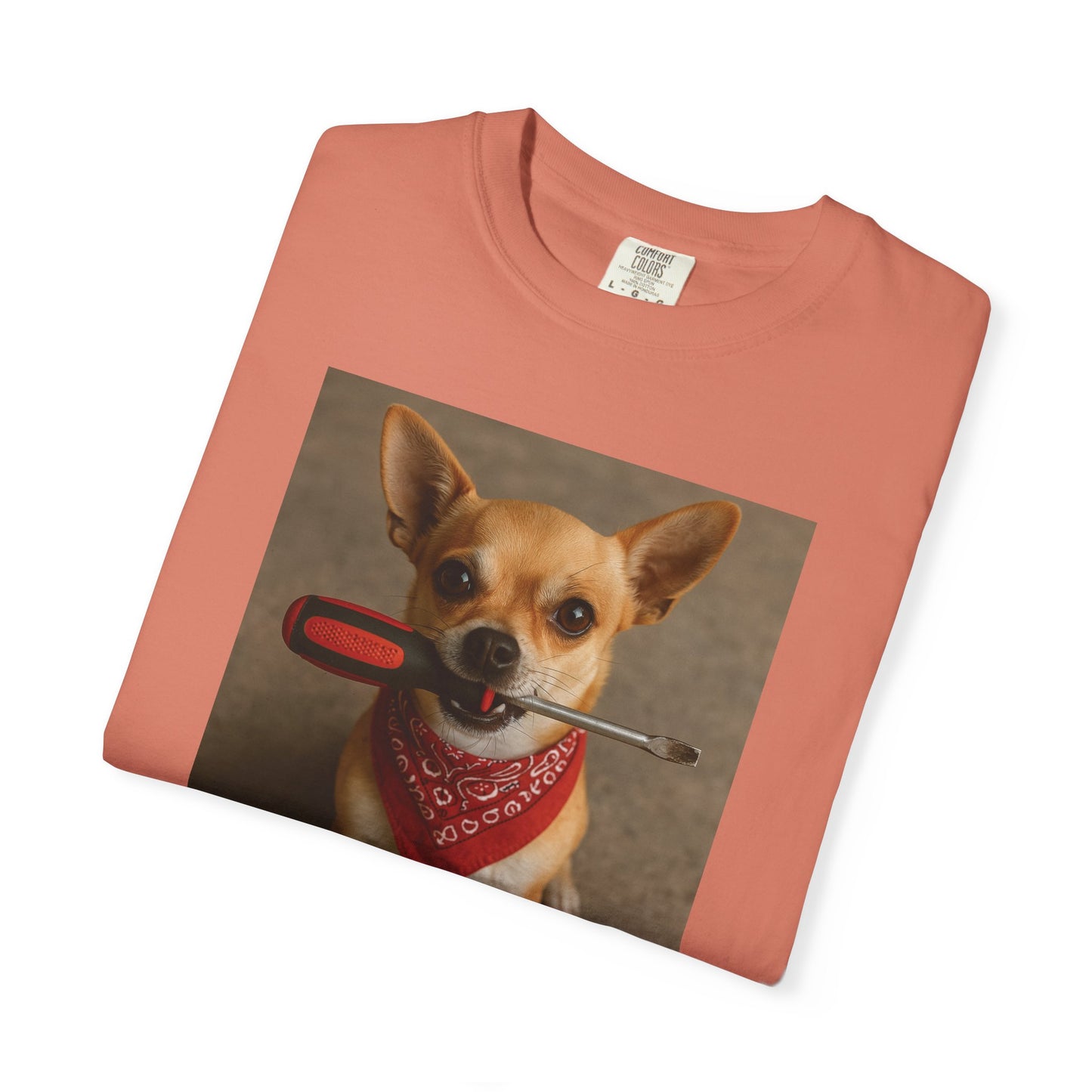 Dog with Screwdriver T-Shirt