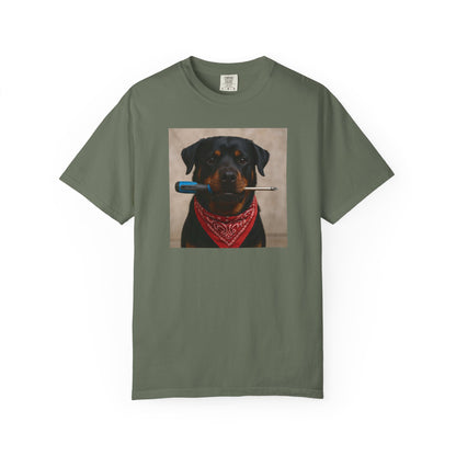 Dog with Screwdriver T-Shirt