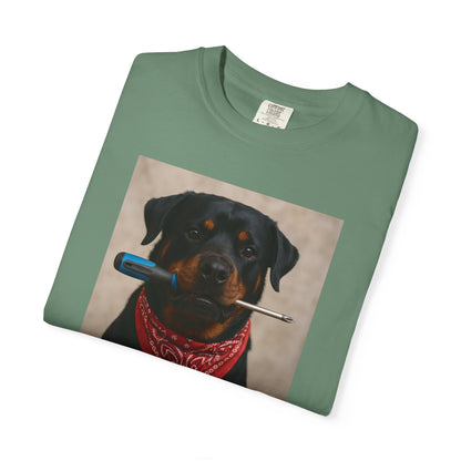 Dog with Screwdriver T-Shirt