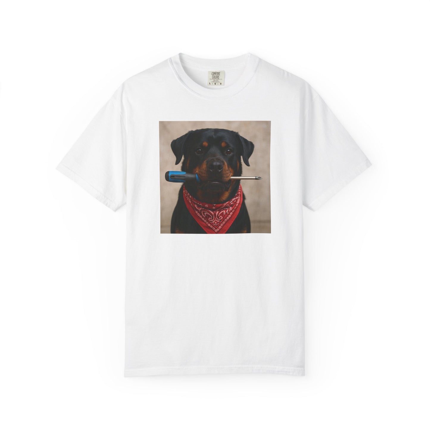 Dog with Screwdriver T-Shirt