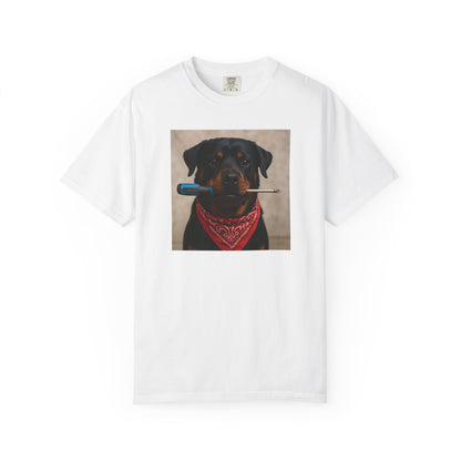 Dog with Screwdriver T-Shirt