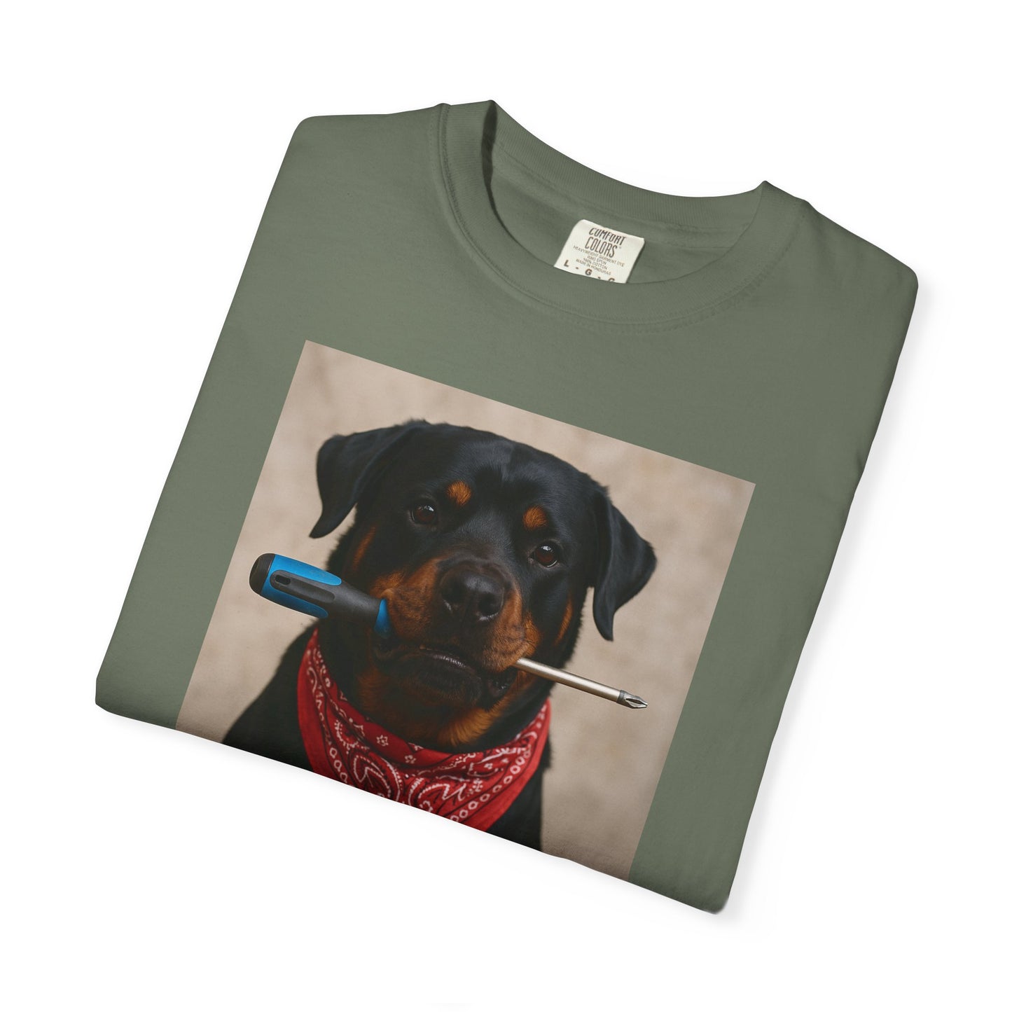 Dog with Screwdriver T-Shirt