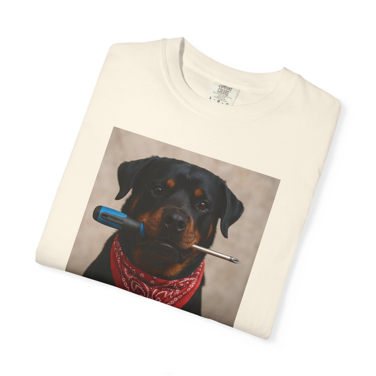 Dog with Screwdriver T-Shirt