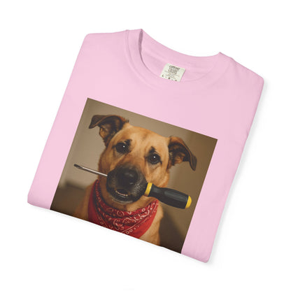 Dog with Screwdriver T-Shirt