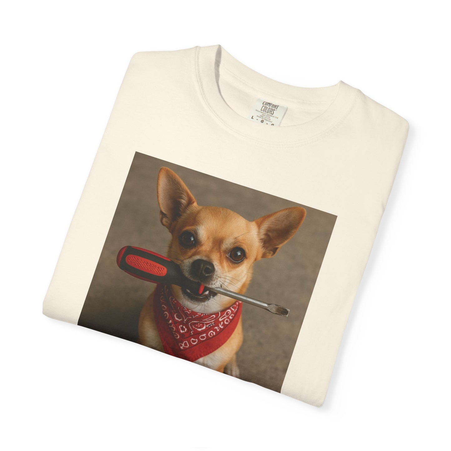 Dog with Screwdriver T-Shirt