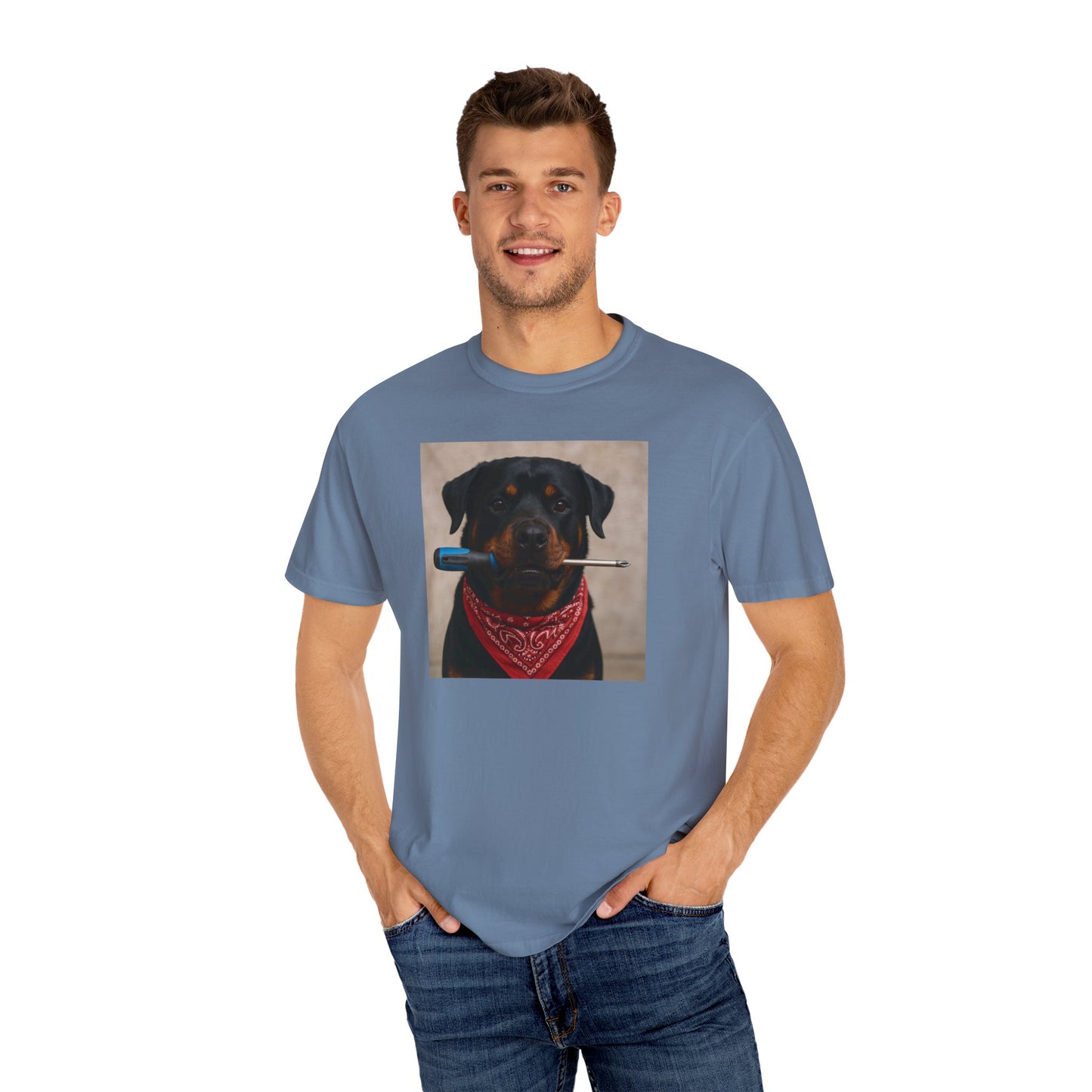Dog with Screwdriver T-Shirt
