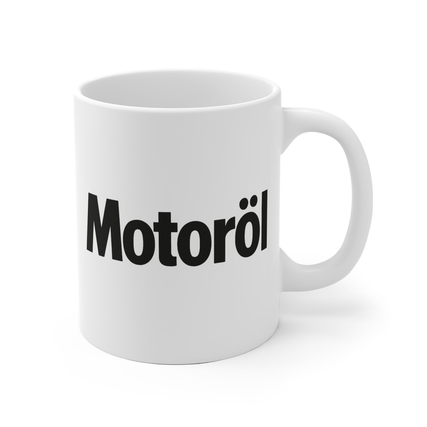 Keramikbecher - Motoröl