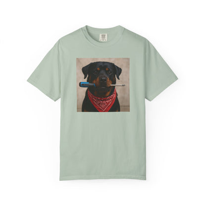 Dog with Screwdriver T-Shirt