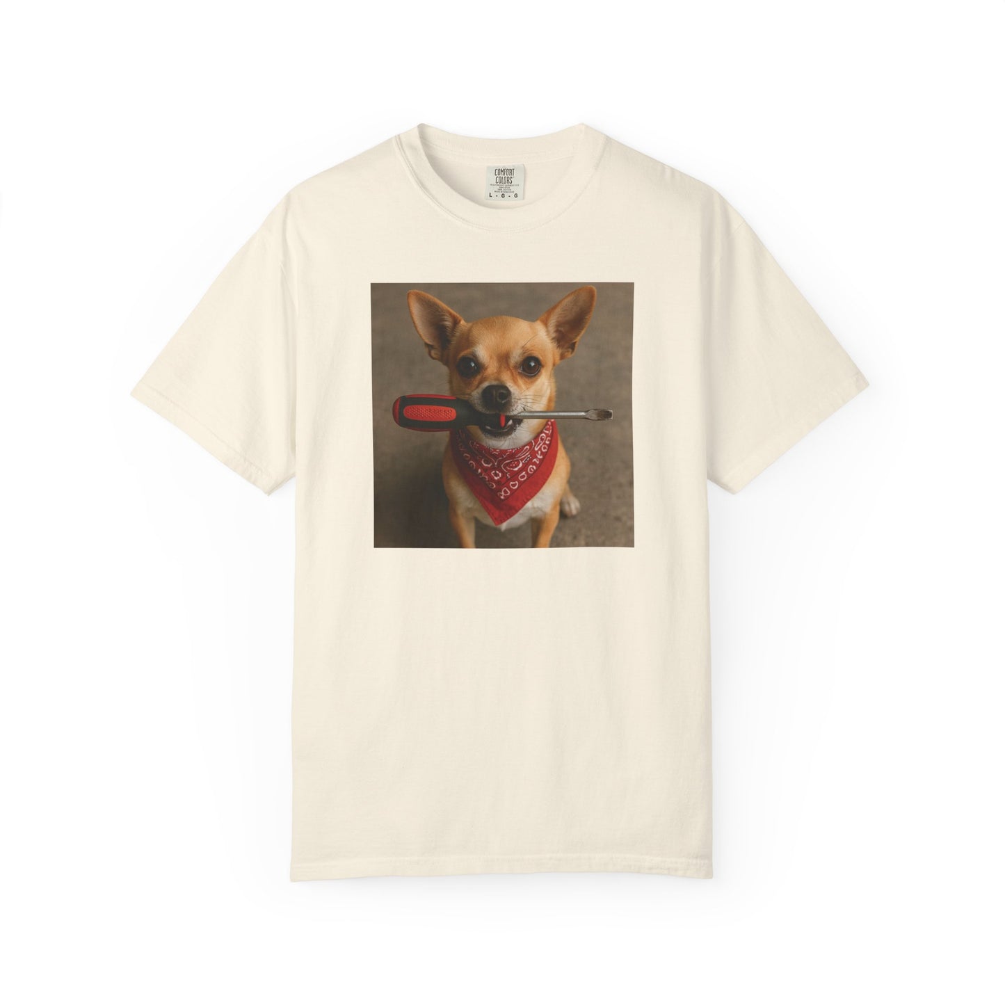 Dog with Screwdriver T-Shirt