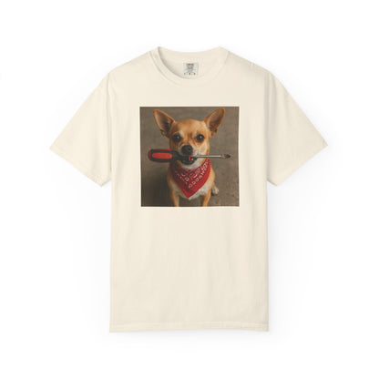Dog with Screwdriver T-Shirt