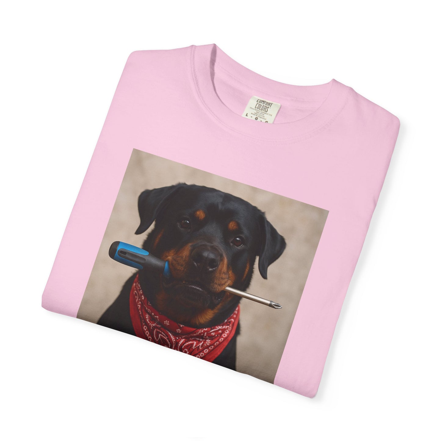 Dog with Screwdriver T-Shirt